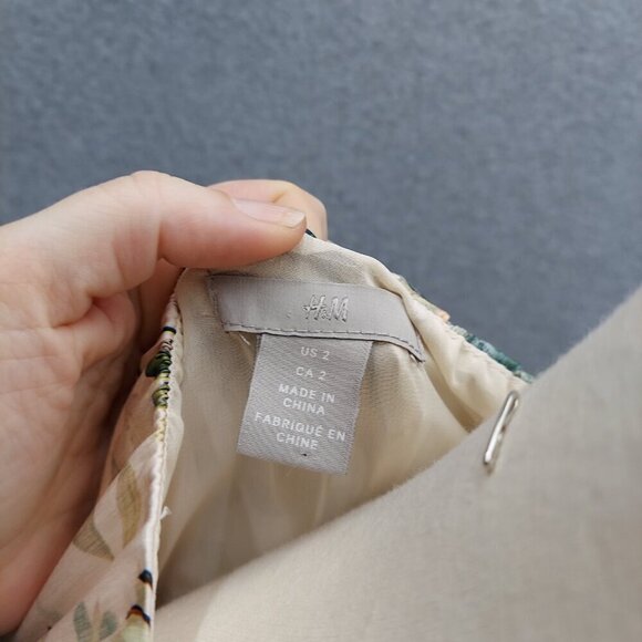 Maxi Sleeveless Macaw Floral Wildlife Print Lined Vacation - Picture 5 of 7